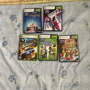 5 Xbox 360 Kinect Game
